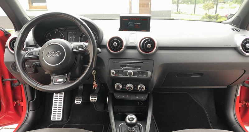 Audi A1 cena 46900 przebieg: 164335, rok produkcji 2015 z Międzylesie małe 436